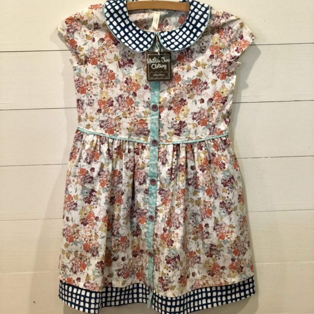 Matilda Jane floral button front dress NWT